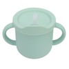 Silicone Sippy Cups Double Handles Lightweight Toddler Training Cup with