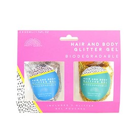 Gift Republic Hair And Body Biodegradable Glitter Gel