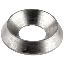 FASTON Rosettes Twisted M10 Solid Material Stainless Steel A1 VA (Pack of 20) Rosette for Countersunk Screws Washers Countersunk Screws