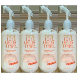4 pieces Lauderette Body Lotion Burnt Vanilla / 4개 로더렛 바디로션 번트바닐라