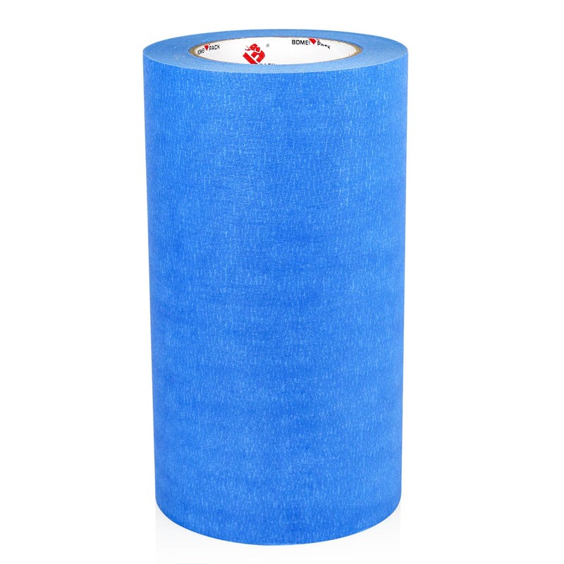 BOMEI PACK Wide Blue Painters Tape 9 Inches x 60