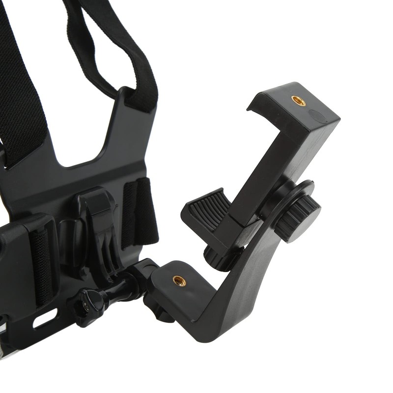 Cell Phone Chest Strap Mount Head Strap Mount Kit for