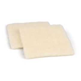 ELANEE 20 Wool Pads for Nursing Breastfeeding Mums - Cover Stressed Nipples and Sensitive Skin - Natural Lanolin - Ready to Use Fatty Wool - 8cm x 8cm (224-00)