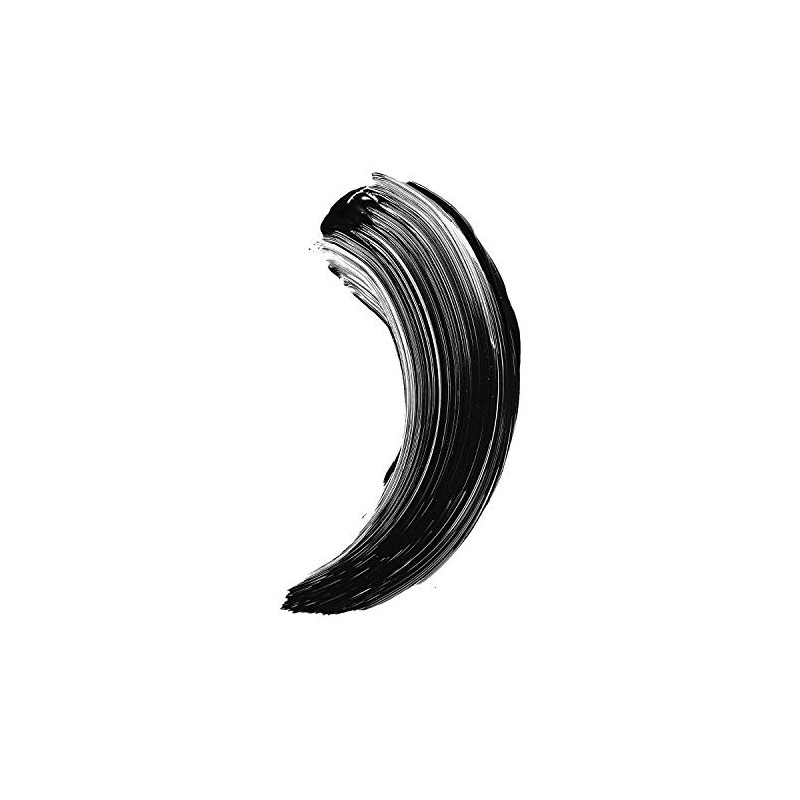 Maybelline Illegal Length Fiber Extensions Washable Mascara, Blackest Black, 0.22