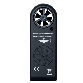 tooloflife Digital Wind Meter, Portable Wind Speed Meter Meter for Wind Speed 0-30m/s Wind Temperature with Backlight