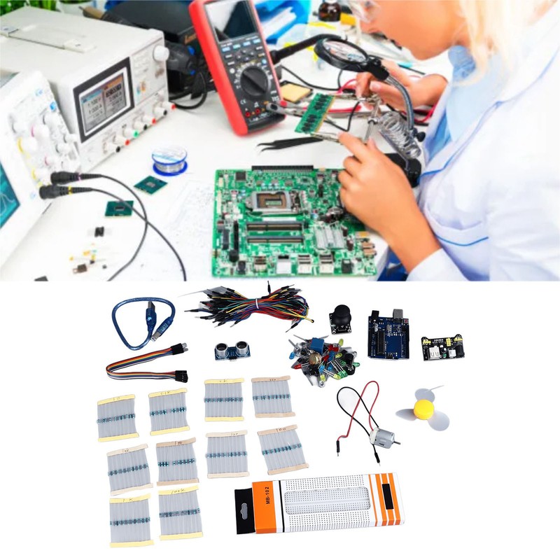 Development Board Kit 830 Hole Multifunctional Development Board Module Kit