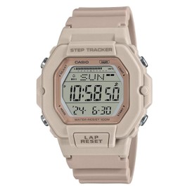 Casio LWS2200H Series | Men’s Digital Watch | Beige/Beige | Step Tracker | Countdown Timer | LED Illuminator with Afterglow | 100 SEC Chronograph | Multi Alarms | Hourly Time Signal | 2 Year Battery