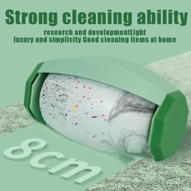 Reusable Lint Roller, Lint Roller Reusable for Clothes Lint Remover for Clothes Super Sticky Ball for Plush Hair Ball Remover Dust (Green)