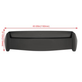 HECASA Type-R Style Rear Roof Spoiler Wing For Civic Hatchback 1996-2000 Painted ABS