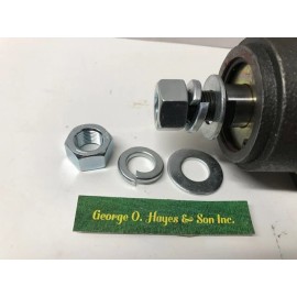 Walker Mower OEM blade mounting hardware F018 + F055 + F056