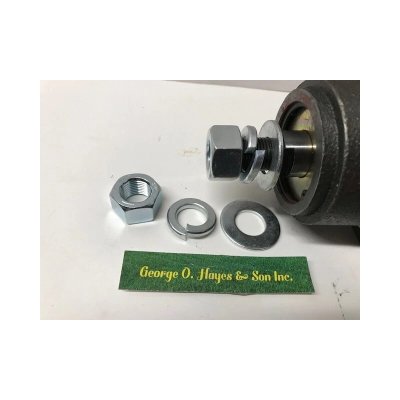 Walker Mower OEM blade mounting hardware F018 + F055 +