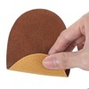 2PCS Leather Patch Elbow Patches for Sweaters Sew-On Fabric Oval