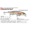 Rapala Shadow Rap Lure with Three No. 6 Hooks, 0.6-1.2