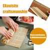 Fizzix 2 PCS Bamboo Sushi Mat Set, Traditional Rolling Mats