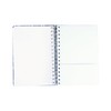 Idena 11366 Notebook A5 with 66 Stickers, Blue, Journal with