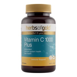 Herbs of Gold Vitamin C 1000 Plus - 60 Tablets, 60 tablets
