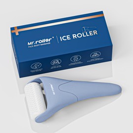 Mr.roller Ice Roller, Eisroller Gesicht, Ice Roller Gesicht, Silikon Ice Face Roller für Strafft und verkleinert die Poren Reduziert Schwellungen Migräne Schmerzlinderung