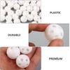 Pack of 10 White Rattle Balls Inserts Rattle Box Repair