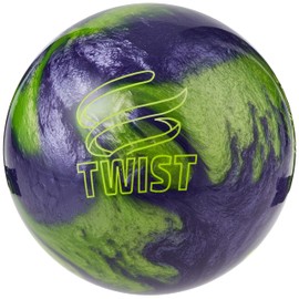 Brunswick Twist Reactive Bowling Ball - Lavender/Lime 16lbs