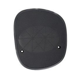 ECOTRIC Driver Dash Speaker Cover Grille Grill Left Compatible With 1998-2005 GMC Jimmy Sonoma S10 Blazer Bravada Replacement for 15046441 Dark Gray