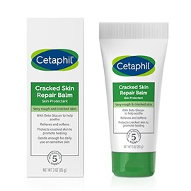 CETAPHIL Cracked Skin Repair Balm | 3 oz | For Very Rough & Cracked, Sensitive Skin | Protects, Soothes and Restores Deeper Cracks | Hypoallergenic | 