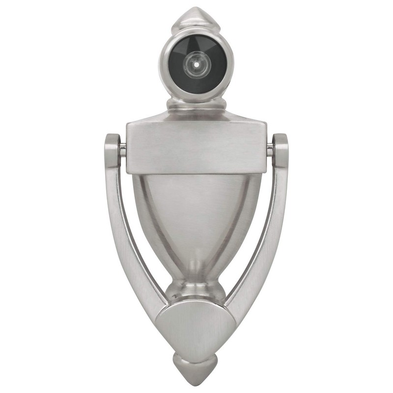 "Nuk3y Door Knocker & Viewer, 9/16 in. Bore, 220-Degree View