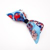 (3 types) Burnaby Modern Scarf Ribbon Hairpin Red Blue /