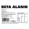 Beta Alanin - 1000g reines Beta Alanine Pulver - vegan