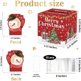 Christmas Party Surprise Gifts, Christmas Money Box for Cash Pull, Xmas Money Pu