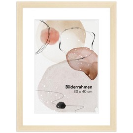 WandStyle Modern Picture Frame I Classic Wooden Picture Frame I Made in Germany I H430