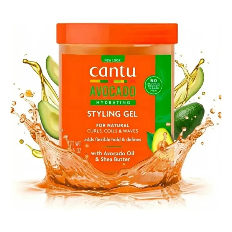 Gel hidratante para rizos Cantu Avocado 524g