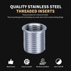 SENNMONN Thread Repair Inserts M14X1.5X 17.8MM Insert Qty 10 Stainless