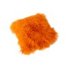 Genuine Mongolian Sheepskin Cushion Pillowcase 30x30cm (big variety of colours)