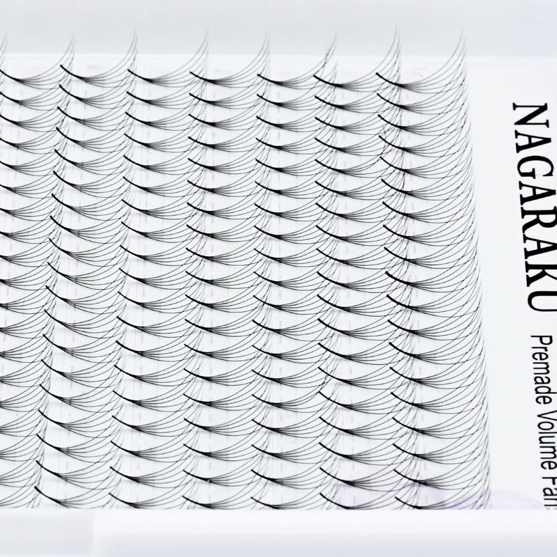NAGARAKU Volume Eyelash Extension Eyelashes, Narrow Handle, Lightweight, Dense, Premade