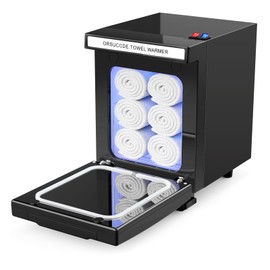 ORSUCCDE Hot Towel Warmer for Spa, 6L Small Towel Warmer for Esthetician, Mini Towel Warmer for Facial Salon Beauty, Professional Towel Heater Towel Warmer Cabinet(Black)