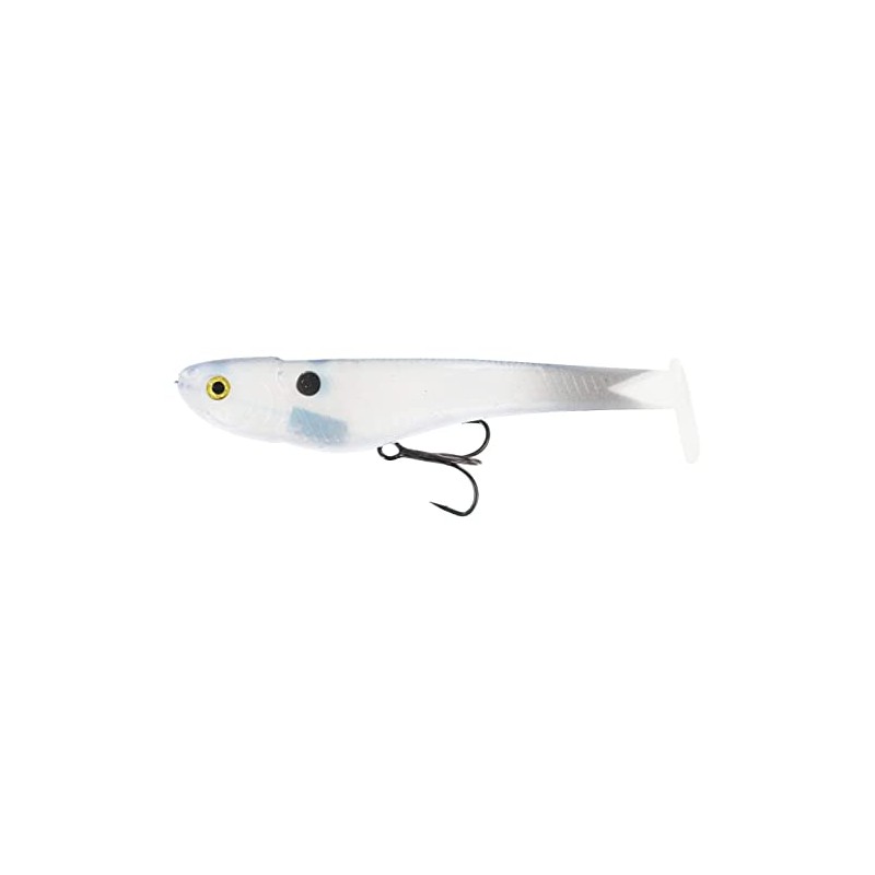 Big Bite Baits B5LT-08 5" B5 Line Thru Swimbait Clear