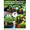 4 Pcs Ollas Terracotta Watering Pots Large - 14 Oz