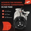 A-Premium Air Conditioner AC Compressor with Clutch Compatible with Hyundai