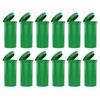 Multi-Use Airtight Empty Pill Bottles with Hinged Lids, 13 Dram