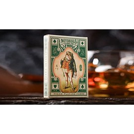 Notorious Gambling Frog (Green) Playing Cards by Stockholm17