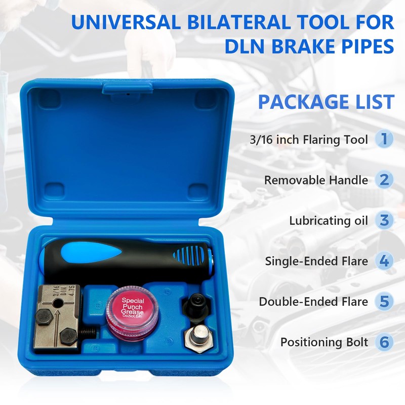 MFUSUL Brake Line Flaring Device for DIN Flaring Double Universal