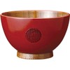 Ase Shinzo Shoten F0313 Soup Bowl, Komari Negoro, Brown