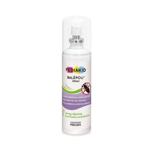 Ineldea Pediakid Balépou Spray répulsif contre les poux 100ml