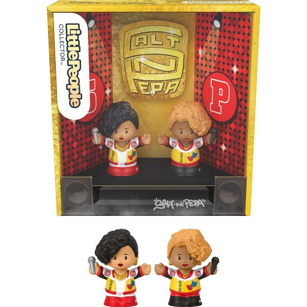 Little People Collector Salt-N-Pepa Special Edition Set with in Gift Box for Adults & Fans, 2 Figures