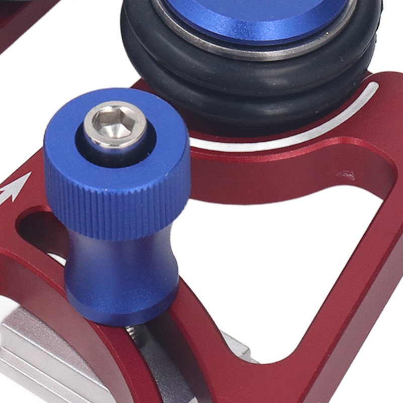 Woodworking Bearing Stock Feeder with Sliding Blocks Table Saw Feed