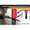 Titan 49003 2-3/4" Impact Wobble Socket Adapter Set - 3Piece