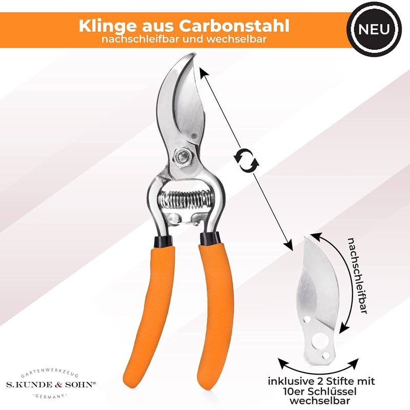 SKS 6 Tradition - Forged Secateurs - Pruning Shears &