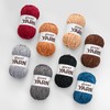 Fluffy Chenille Yarn for Crocheting, Chunky Velvet Yarns for Crochet