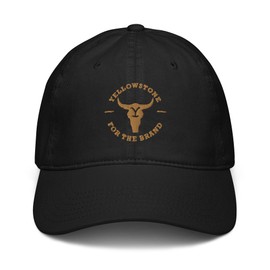 Yellowstone My Land My Rules Embroidered Adjustable Baseball Hat