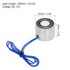 sourcing map DC12V 8KG Lift Holding Electromagnet Sucking Disc Electric